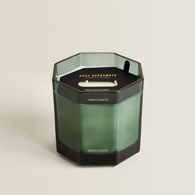M&Scent Custom Factory Private Label Стеклянная банка Натуральный соевый воск Ароматические свечи