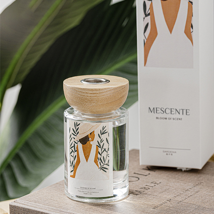 M&Scent оптовые наборы диффузоров для стеклянных бутылок под частной торговой маркой с пробкой
