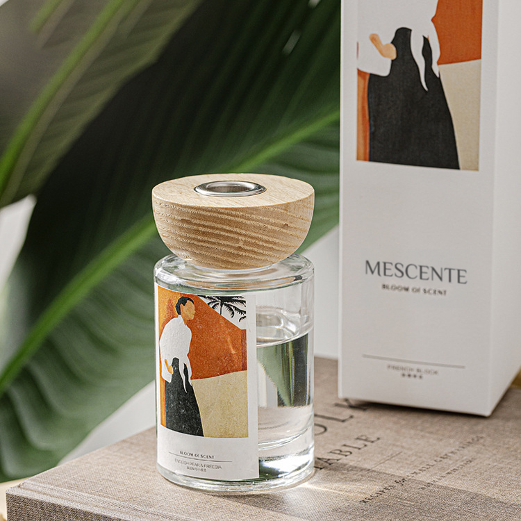 M&Scent оптовые наборы диффузоров для стеклянных бутылок под частной торговой маркой с пробкой