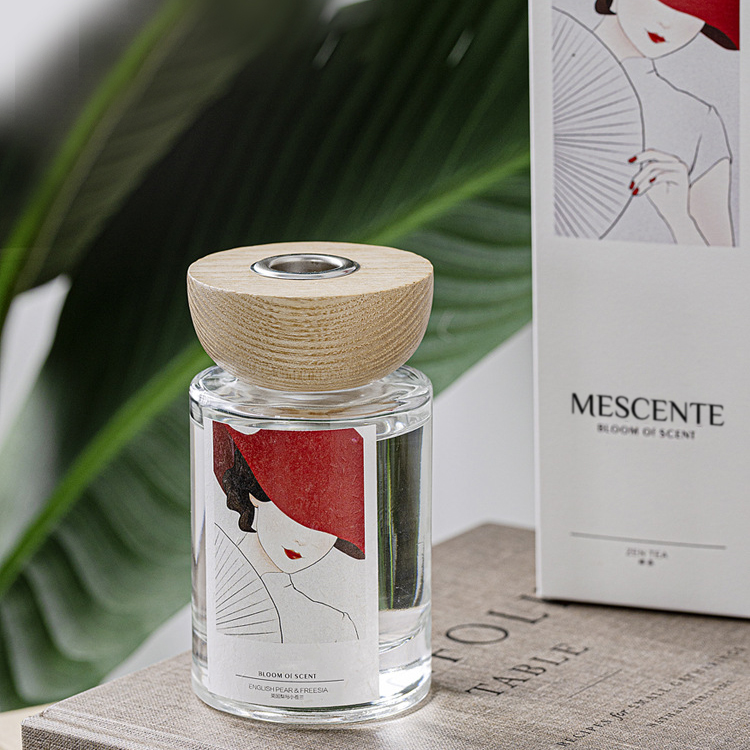 M&Scent оптовые наборы диффузоров для стеклянных бутылок под частной торговой маркой с пробкой