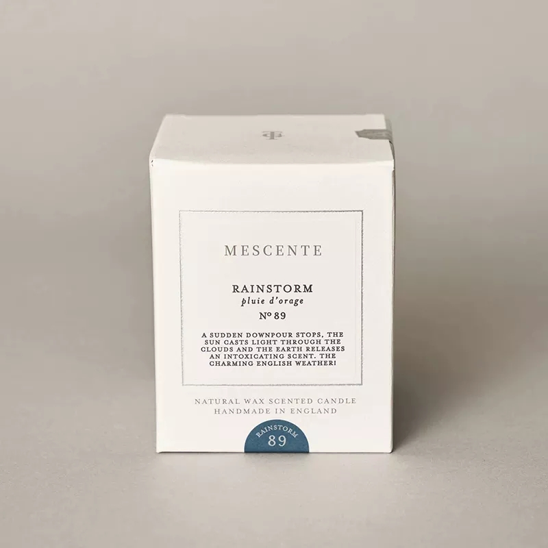 Оптовая продажа M & Scent, новые роскошные рождественские хрустальные банки под частной маркой, ароматическая соевая свеча Керцена с крышкой