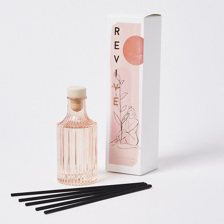 M&Scent Custom 100 мл 200 мл Стеклянная бутылка Tatakan Untuk Диффузор с цветочным язычком
