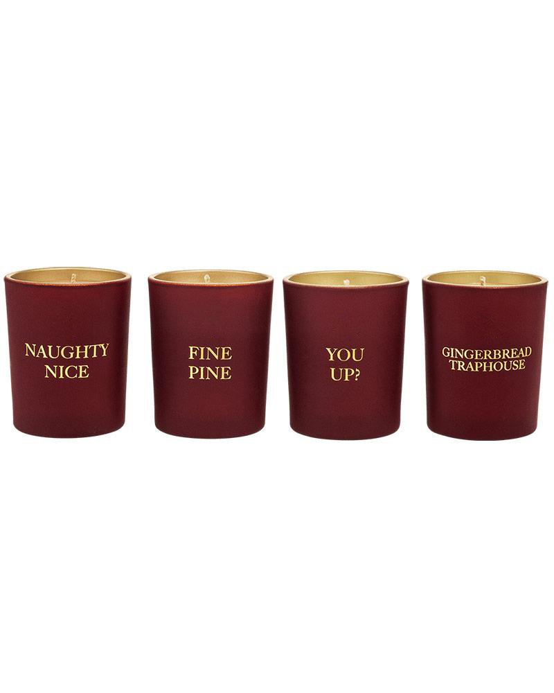 Роскошная частная торговая марка M&Scent, декор для дома, ароматические ароматические свечи, подарочный набор из 4 штук.