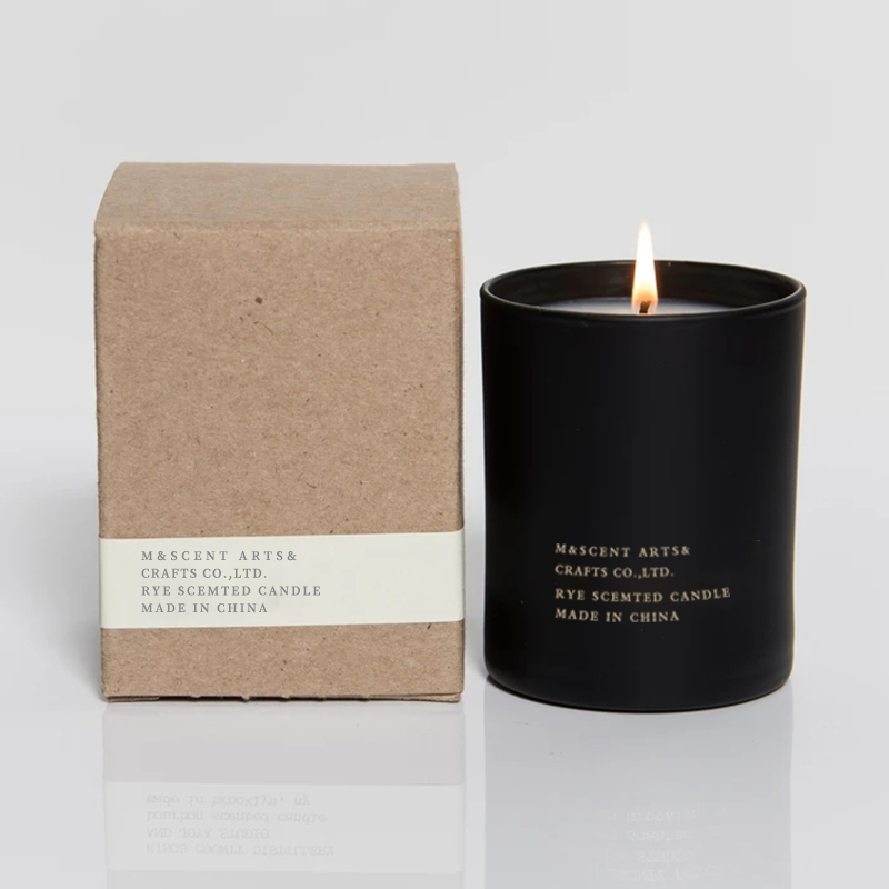M & Scent оптовые недорогие частные марки большой белый натуральный фитиль ароматерапия ароматические свечи с эфирным маслом