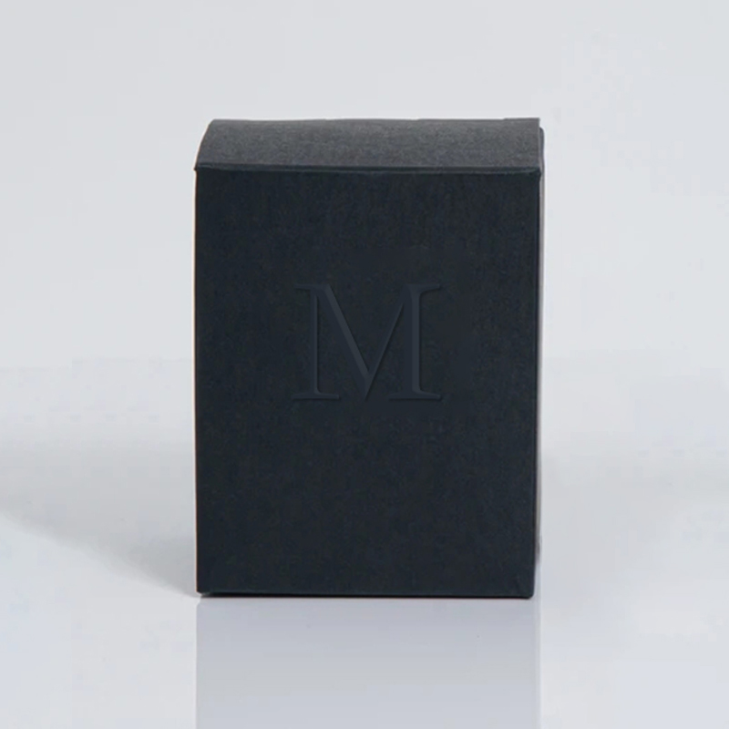 M&Scent оптом роскошные черные банки свадебные декоративные ароматические соевые свечи с кристаллами