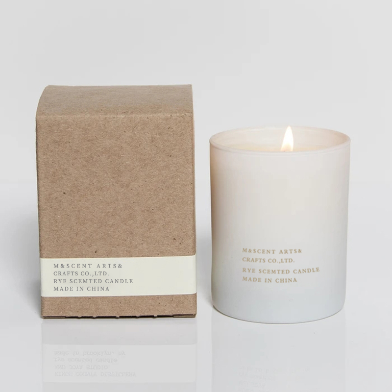 M & Scent оптовые недорогие частные марки большой белый натуральный фитиль ароматерапия ароматические свечи с эфирным маслом