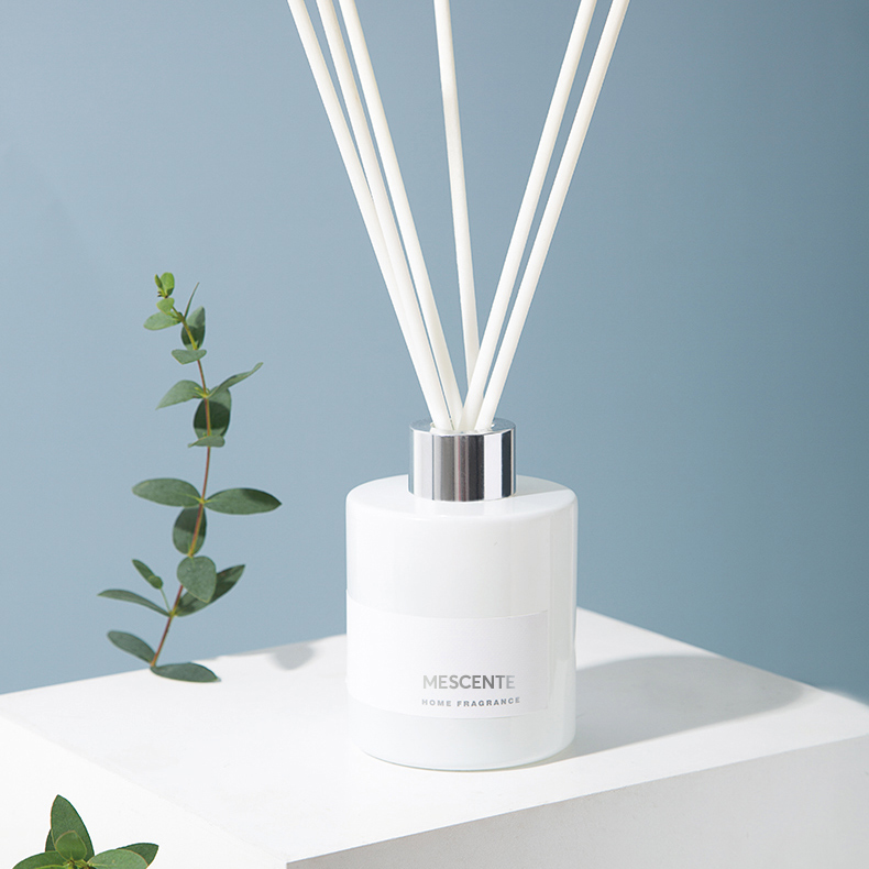 M&Scent оптовая продажа, роскошная частная марка, декоративный цветочный диффузор из волокнистого тростника с пробкой