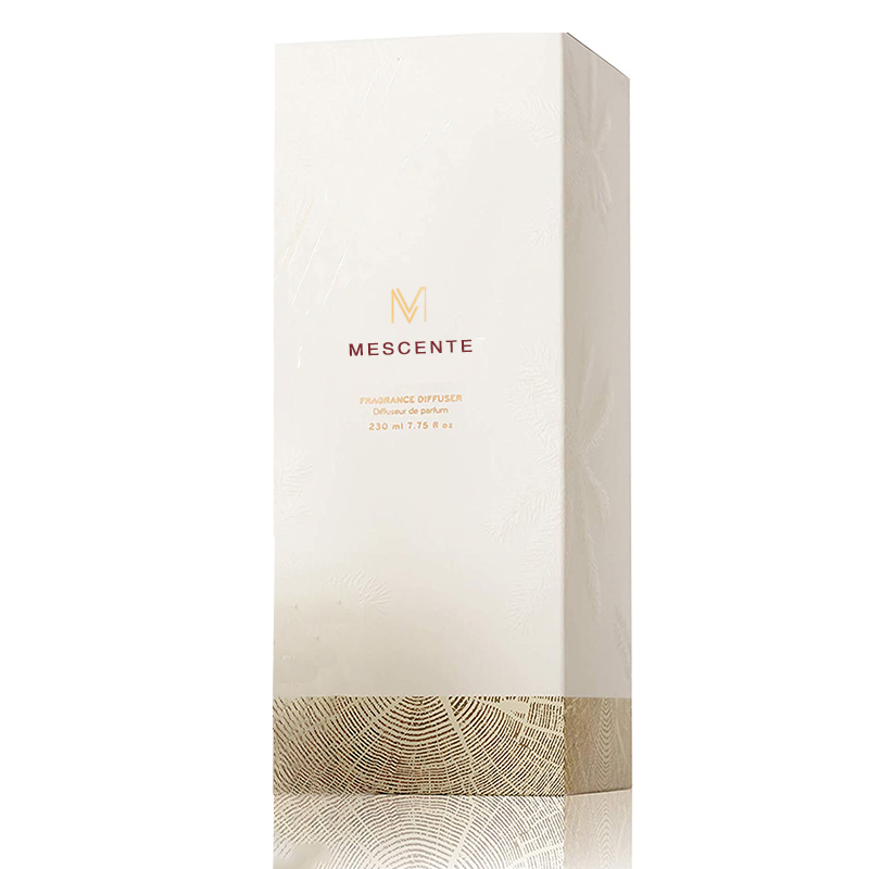 M & Scent оптовая продажа, роскошная стеклянная бутылка, волокно, круглый деревянный винт, ароматический диффузор, подарочные наборы