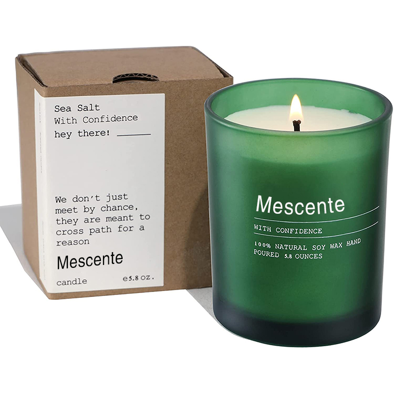 M&Scent Баночка для свадебных украшений на заказ Ароматические свечи с жасмином и иланг-илангом с этикетками оптом