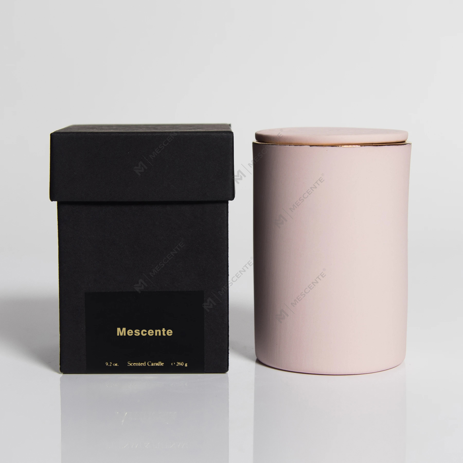 M & Scent оптовый роскошный стеклянный держатель дешевые ароматические ароматические масляные свечи подарочный набор с логотипом