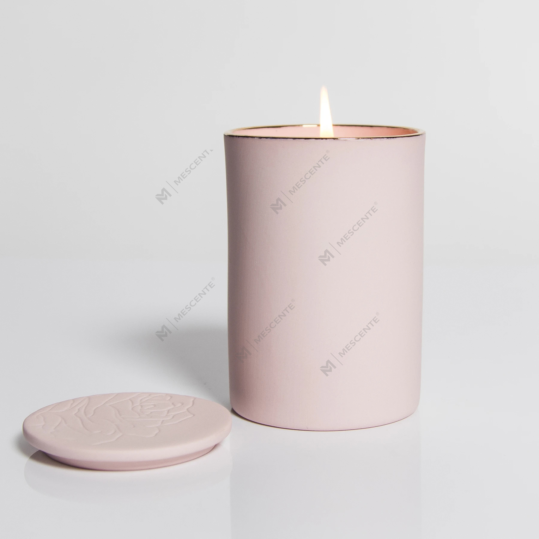 M & Scent оптовый роскошный стеклянный держатель дешевые ароматические ароматические масляные свечи подарочный набор с логотипом