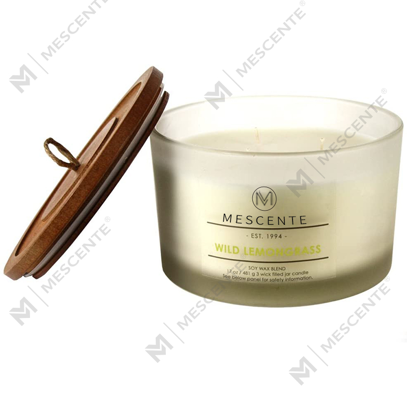 M&Scent оптовые стеклянные держатели под частной торговой маркой ароматические свечи с кристаллами оптом