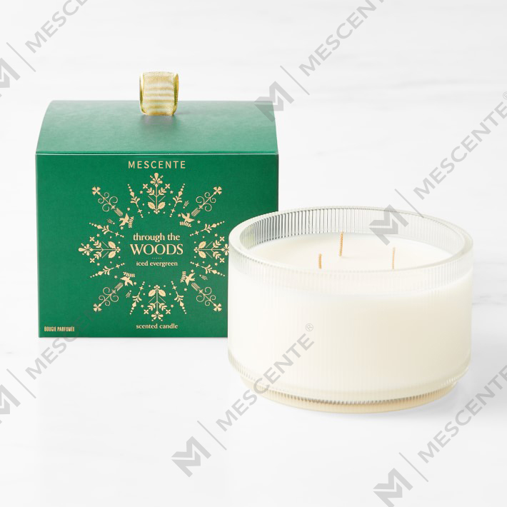 M&Scent Изготовленный на заказ логотип Домашние органические ароматические соевые свечи под собственной торговой маркой в ​​стеклянной банке