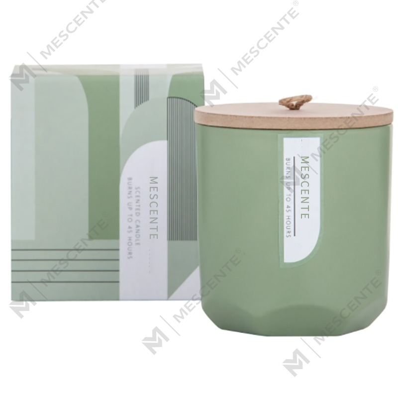 M&Scent Custom Luxury Создайте свой собственный производитель соевых свечей с ароматом деревянного фитиля в стеклянной банке