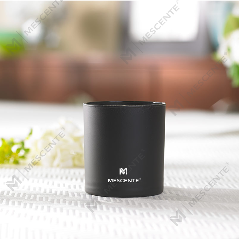 M&S аромат оптовая роскошная частная марка хромированные мужские ароматерапевтические свечи 22 унции с кристаллами внутри