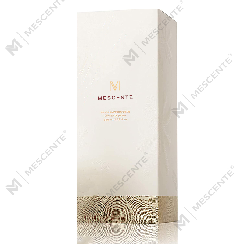 M & Scent оптовая продажа, роскошная стеклянная бутылка, волокно, круглый деревянный винт, ароматический диффузор, подарочные наборы