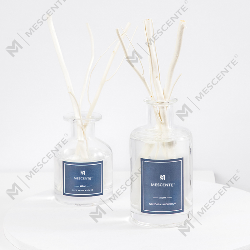 M&Scent Оптовая роскошная стеклянная бутылка 2025 Новое поступление Новейший дизайн Рид-диффузор