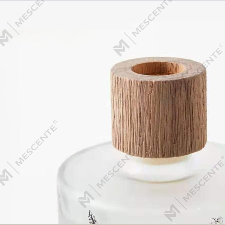 M & Scent оптовая продажа, роскошный индивидуальный декоративный янтарный стеклянный диффузор без огня, уникальный прозрачный цветочный арома-диффузор