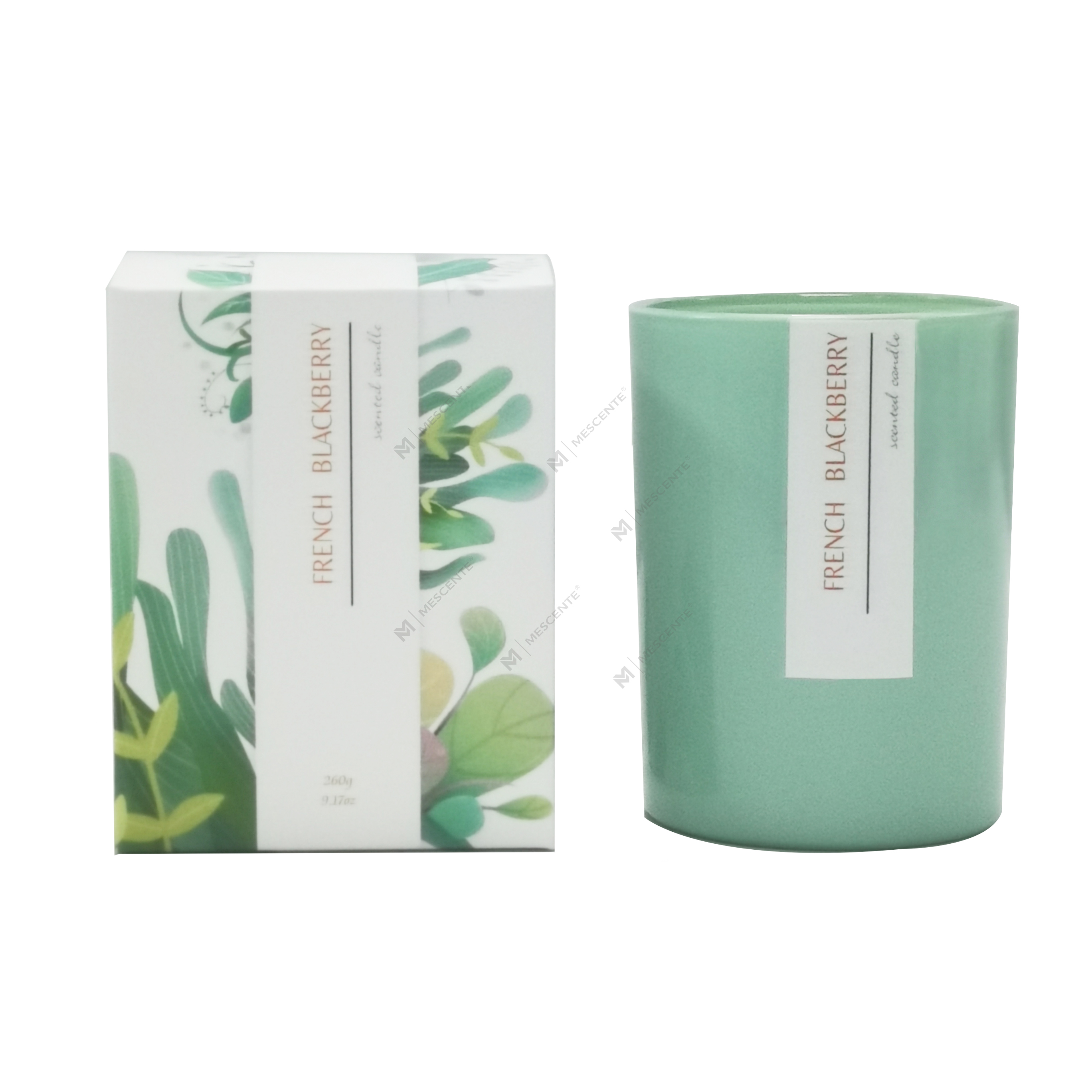 M&Scent ароматические пальмовые свечи с кокосовым подогревателем под частной торговой маркой и логотипом