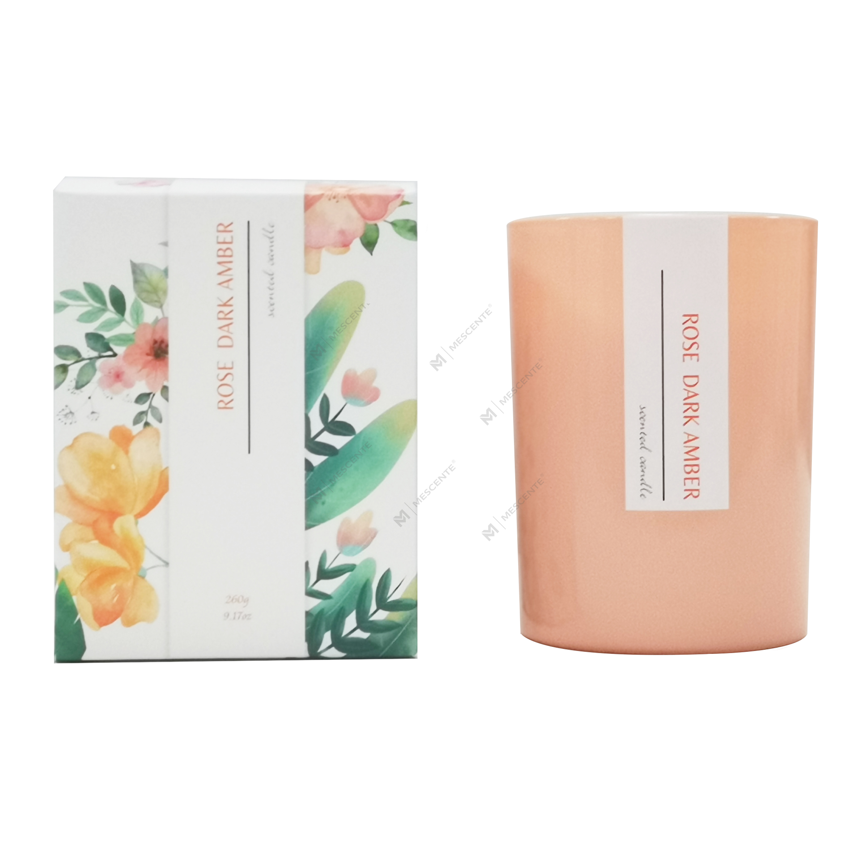 M&Scent ароматические пальмовые свечи с кокосовым подогревателем под частной торговой маркой и логотипом
