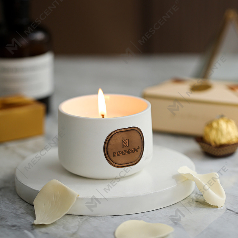 Подарочные наборы керамических свечей из кокосового воска M&Scent под частной торговой маркой на заказ