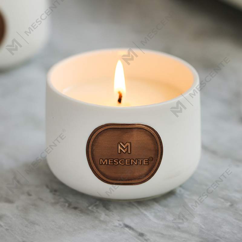 Подарочные наборы керамических свечей из кокосового воска M&Scent под частной торговой маркой на заказ