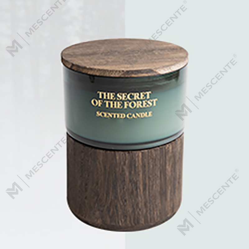 M&Scent стеклянные банки на заказ, оптовый заказ, ароматическая свеча из соевого воска с кристаллами