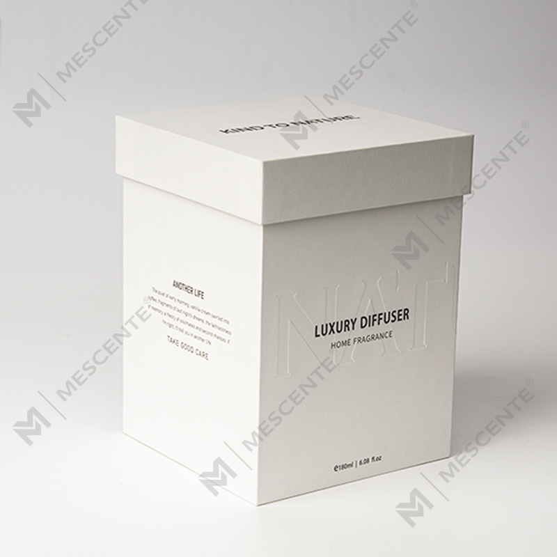 M&Scent, большая квадратная бутылка, большая ротанговая палочка, жидкий диффузор для ароматерапии с пробкой
