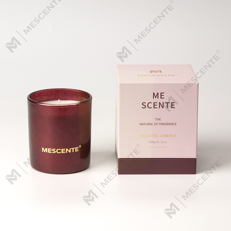 M&Scent Private Label Рождественские черные банки со свечами Ароматические свечи для ароматерапии Ароматы