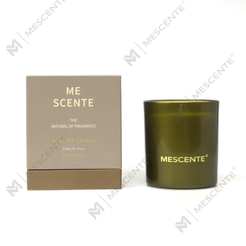 M&Scent Private Label Рождественские черные банки со свечами Ароматические свечи для ароматерапии Ароматы
