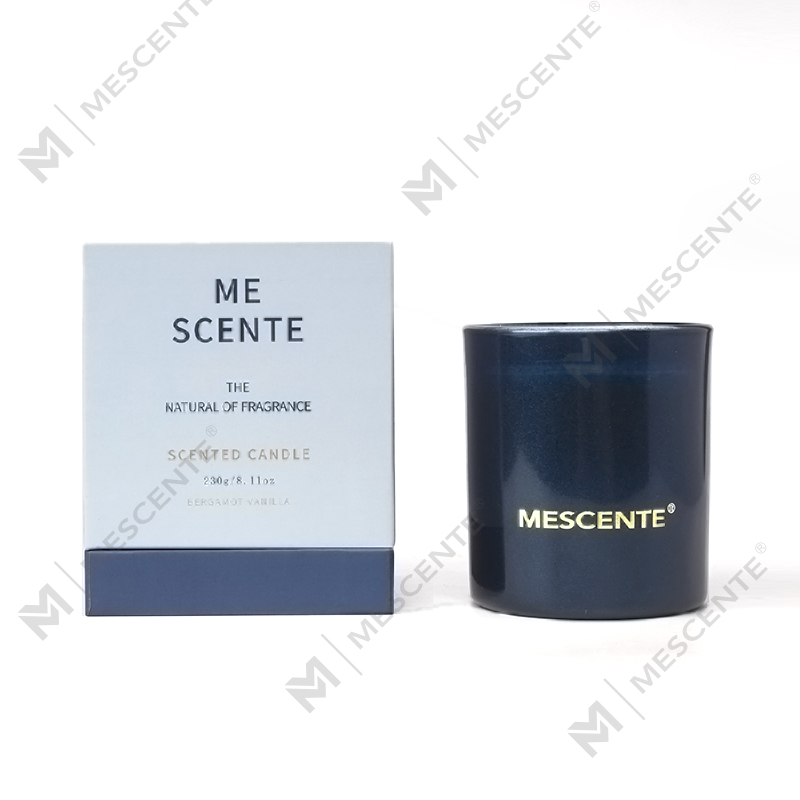 M&Scent Private Label Рождественские черные банки со свечами Ароматические свечи для ароматерапии Ароматы