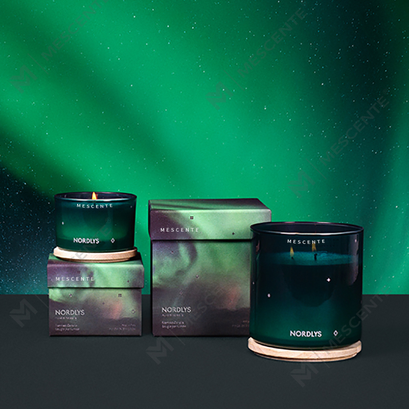 M&Scent Роскошные изготовленные на заказ рождественские декоративные ароматические свечи из соевого воска ручной работы в подарочной упаковке