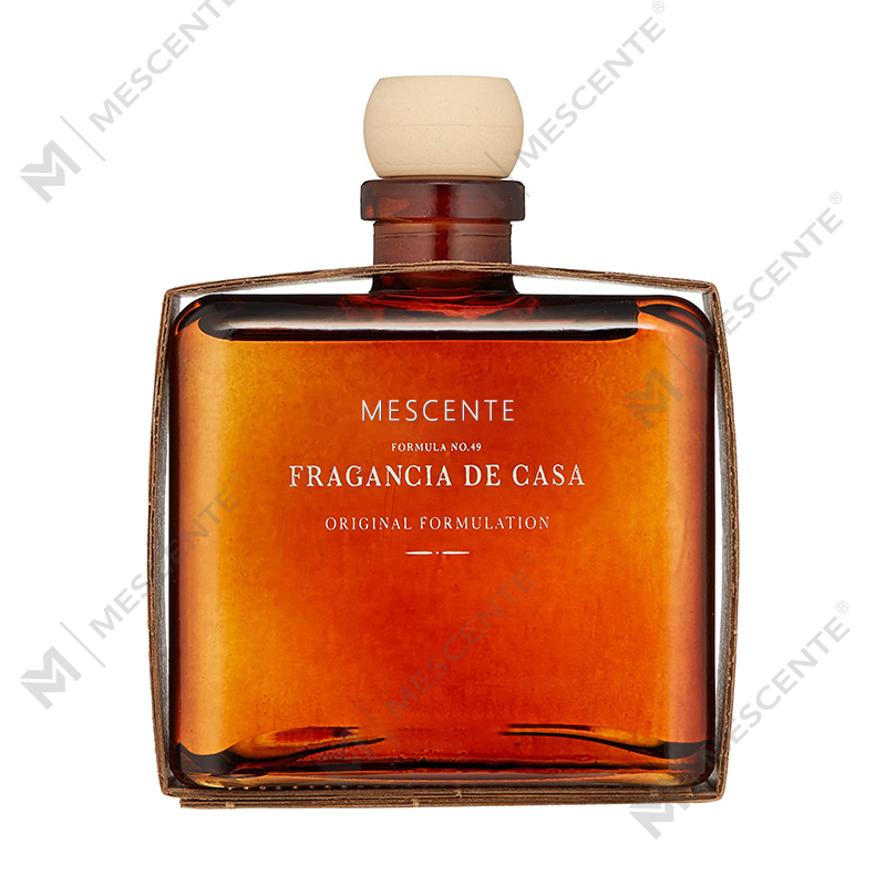 M&Scent Роскошный изготовленный на заказ большой стеклянный флакон розового золота с цветком и частной торговой маркой, диффузор с жидким тростником и подарочной коробкой
