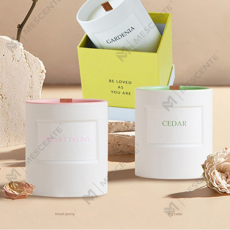 M & Scent оптом, роскошные домашние ароматические стеклянные банки, ароматические свечи из соевого воска