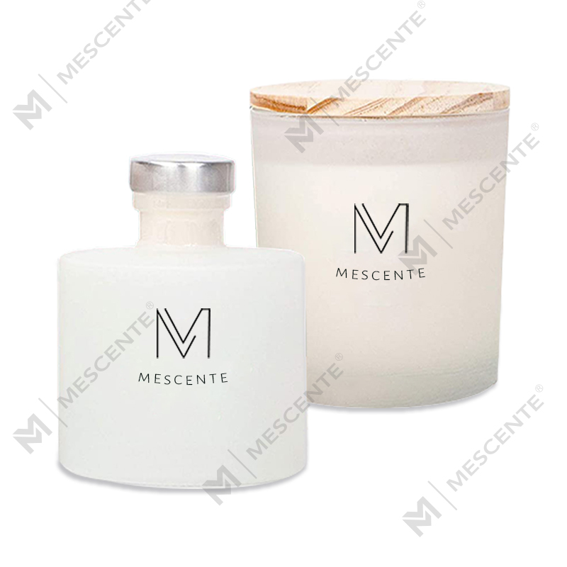 M&Scent Роскошные Персонализированные Частные Марки Осенний Декор Ароматические Ароматические Соевые Свечи Рид Диффузор Подарочный Набор
