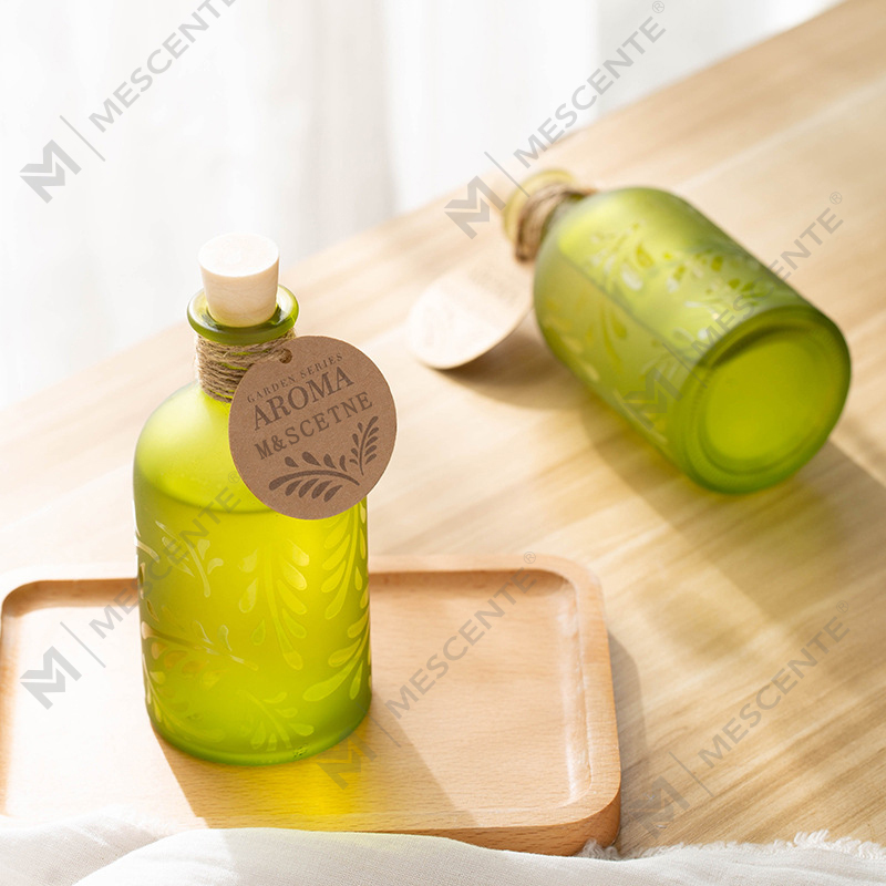 M&Scent Luxury Custom Private Label Стеклянная бутылка Цветочный жидкий диффузор с подарочной коробкой