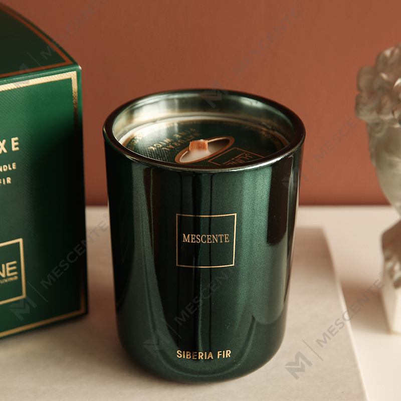 M & Scent оптовая продажа по индивидуальному заказу роскошная частная торговая марка с ароматом соевого воска, ароматическая свеча с деревянным фитилем