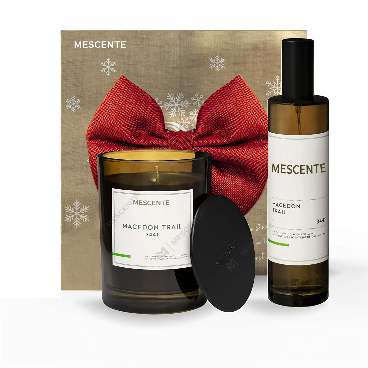 M&Scent Оптовая роскошная частная торговая марка Ароматический спрей-диффузор для комнаты Набор свечей