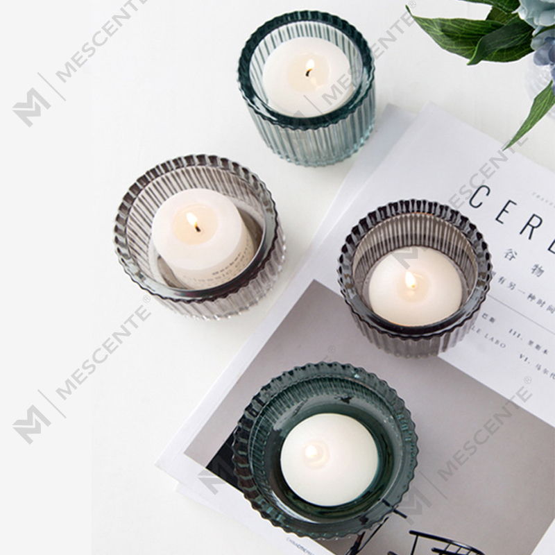 Стеклянный хрустальный подсвечник M&Scent Luxury Decor, подсвечники оптом