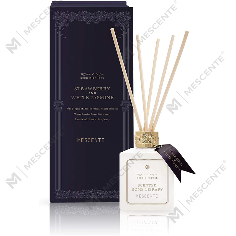M&Scent оптовая продажа, роскошная керамическая бутылка под частной маркой, деревянная цветочная палочка, арома-диффузор