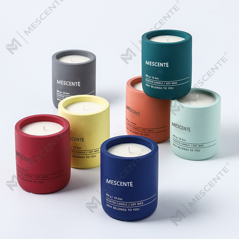 M & Scent Индивидуальные декоративные роскошные массажные свечи под собственной торговой маркой с кристаллами и керамикой Woodwick с ароматом соевого воска