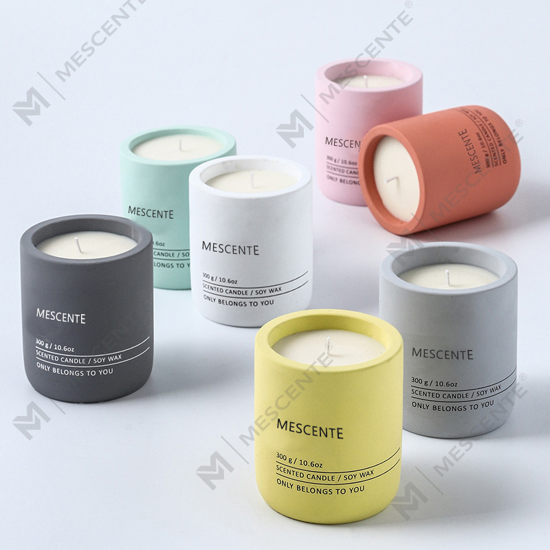 M & Scent Индивидуальные декоративные роскошные массажные свечи под собственной торговой маркой с кристаллами и керамикой Woodwick с ароматом соевого воска