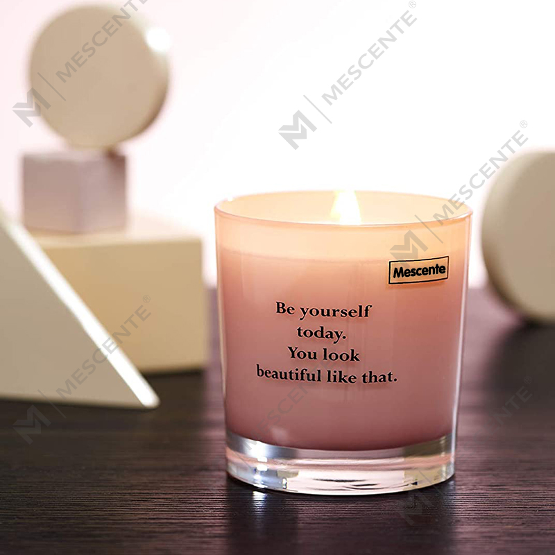 M&Scent оптовые роскошные банки под частной торговой маркой, свечи из соевого воска