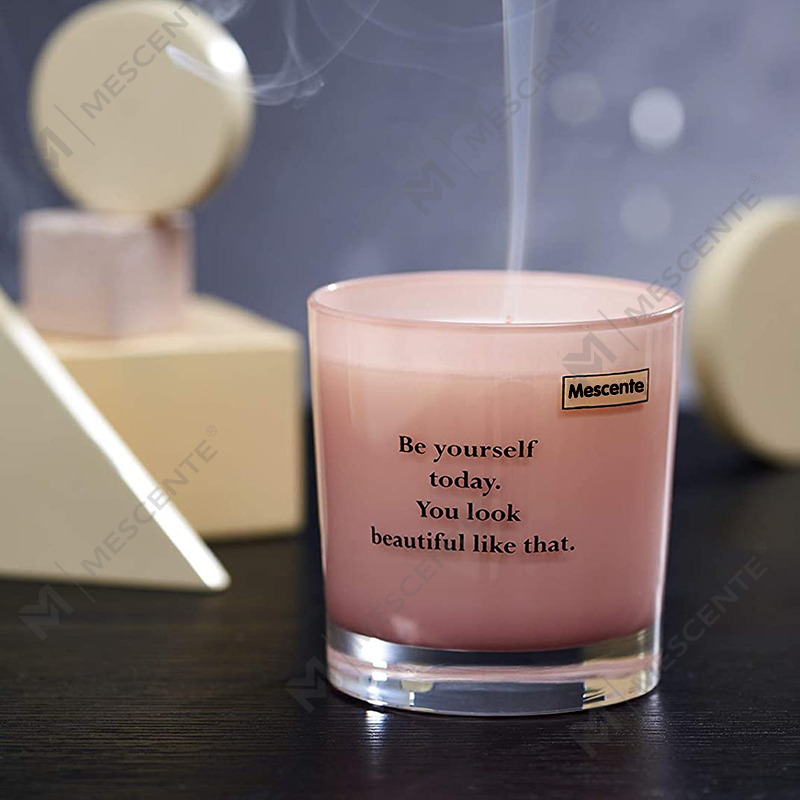 M&Scent оптовые роскошные банки под частной торговой маркой, свечи из соевого воска