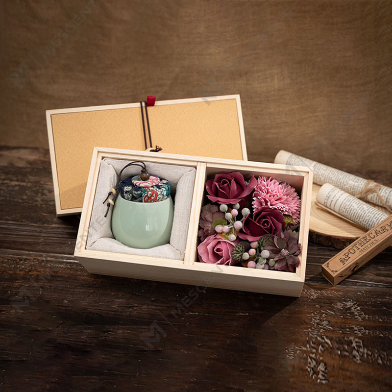 M&Scent Luxury Decoration оптовый заказ Керамическая колонна Ароматерапевтическая парафиновая свеча