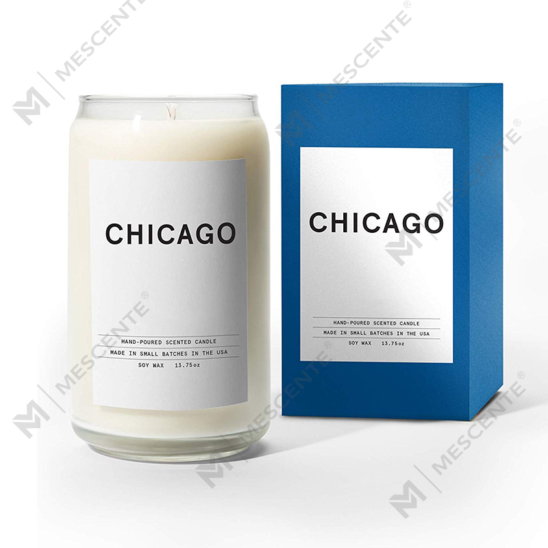 Органические керамические свечи Woodwick молочного цвета M&Scent по индивидуальному заказу, контейнер для свечей