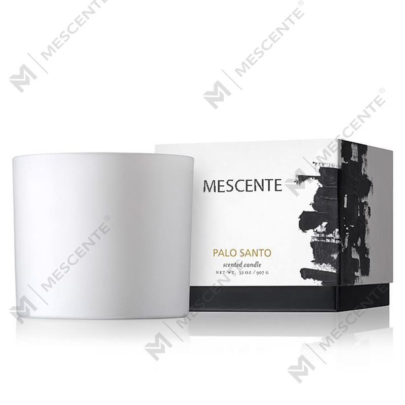 M&SCENT Натуральная рождественская широко используемая свеча из соевого воска в стеклянной банке со складной коробкой