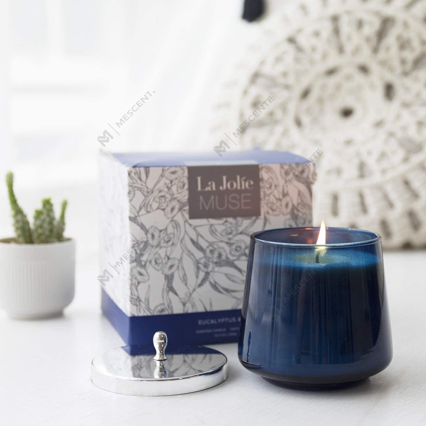 M&Scent 100% натуральная ароматическая соевая свеча для дома с ароматом книги по ароматерапии, ароматические свечи в больших банках