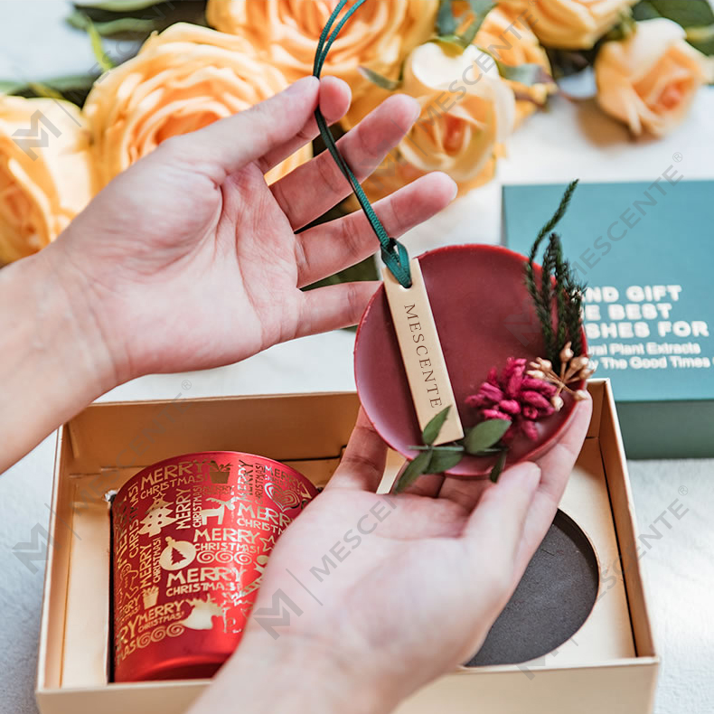 M&Scent Праздничный аромат Рождественский бездымный чашка «Звездное небо» Ароматическая свеча в подарок с рукой