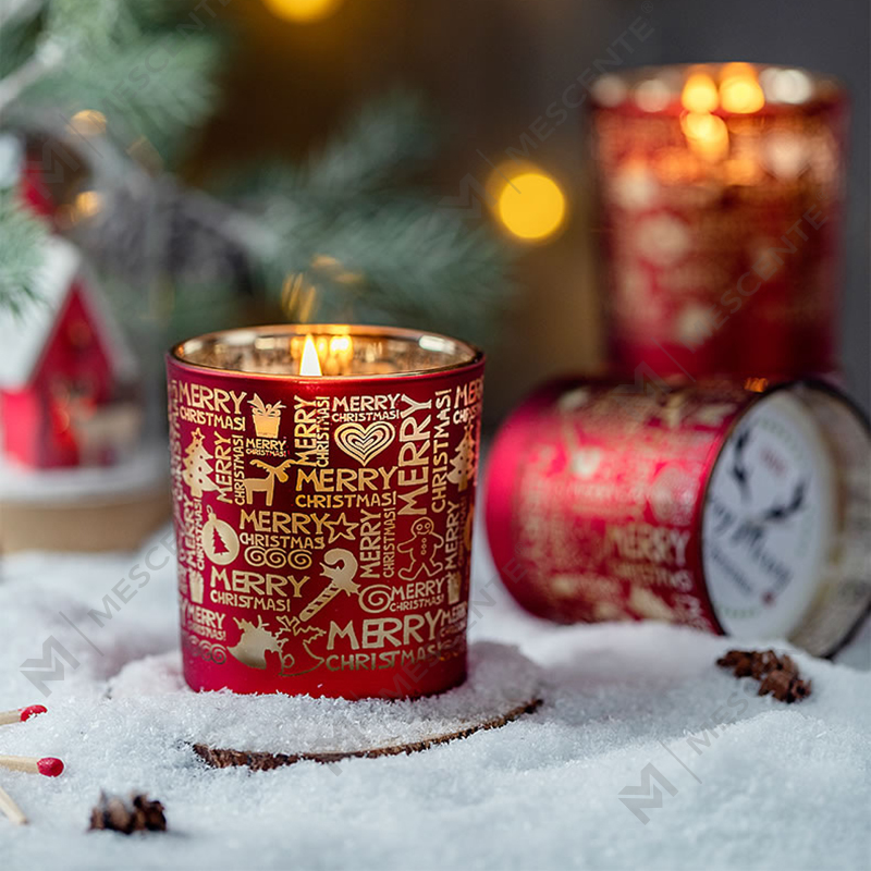 M&Scent Праздничный аромат Рождественский бездымный чашка «Звездное небо» Ароматическая свеча в подарок с рукой